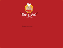 Tablet Screenshot of lechonadonlucho.com